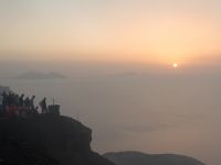 Stromboli-Gipfel Sonnenuntergang
