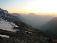 Abend auf der Bluemlisalphuette [2834m]