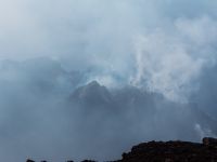 Stromboli Krater - Rauch