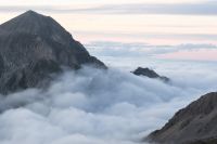 Wolkenmeer am Pizzo d´Intermesoli