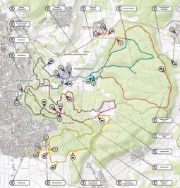 Wanderrouten im Göttinger Wald