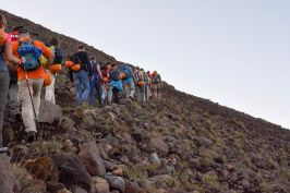 Stromboli-Exkursion - Aufstieg zum Gipfel