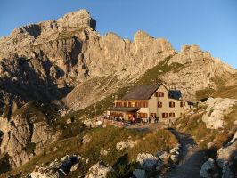 Ankunft am Rifugio Coldai di Civetta.jpg