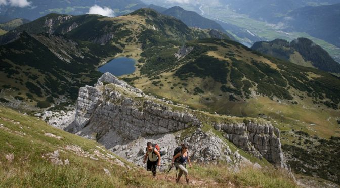 Adlerweg-Etappe im Rofan