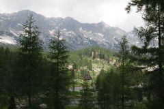 Jezerih-Huette im Sieben-Seen-Tal am Triglav