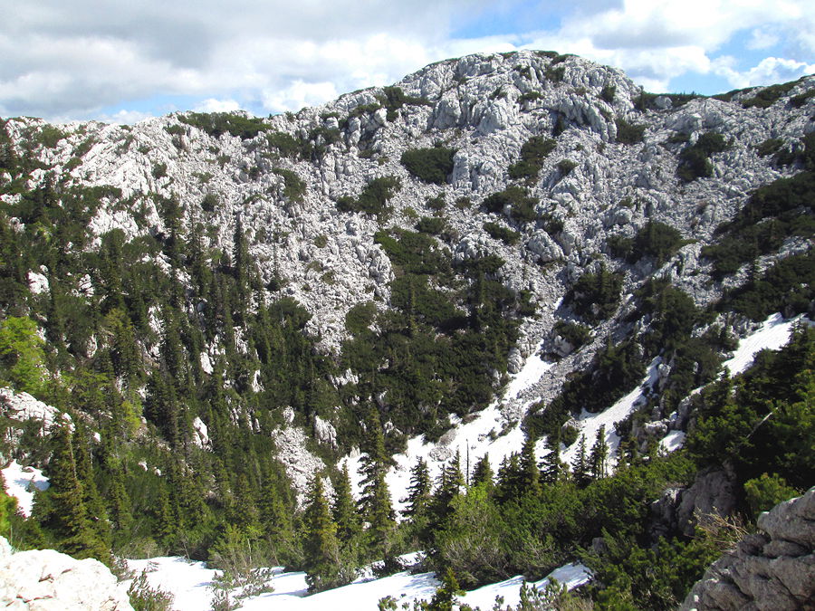 Karstlandschaft im nördlichen Velebit